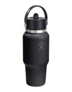 Hydro Flask Бутилка за вода "Wide Straw" неръждаема стомана 710 мл черна - Hydr