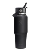 Hydro Flask Бутилка за вода "Wide Straw" неръждаема стомана 950 мл Black - Hydr