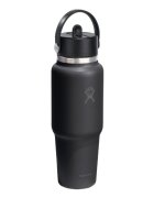 Hydro Flask Бутилка за вода "Wide Straw" неръждаема стомана 950 мл Black - Hydr