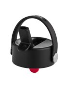 Hydro Flask Капачка за термоизолираща бутилка пластмасова "Wide Straw" Black -