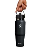 Hydro Flask Термоизолирана бутилка неръждаема стомана 950 мл "Wide Straw" Blac