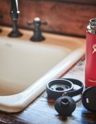 Hydro Flask Термоизолиращ капак за бутилка пластмасов "Wide Sip" Black - Hydro