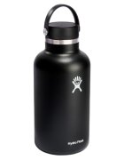 Hydro Flask Термоизолираща бутилка неръждаема стомана 1.9L "Wide Mouth" Black