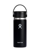 Hydro Flask Термоизолираща бутилка неръждаема стомана 470 мл "Wide Sip" Black