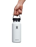 Hydro Flask Термоизолираща бутилка неръждаема стомана 950 мл "Wide Mouth" Whit
