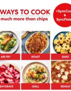 Instant Pot Двоен фритюрник с горещ въздух 85 л / 1700 W Vortex Plus VersaZone