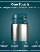 Ion8 Бутилка за вода неръждаема стомана 1.2 L Deep Teal -