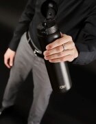 Ion8 Бутилка за вода неръждаема стомана 920 ml черна -