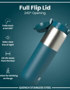 Ion8 Бутилка за вода неръждаема стомана 920 ml Deep Teal -