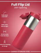 Ion8 Бутилка за вода неръждаема стомана 920 ml Viva Magenta -