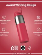 Ion8 Бутилка за вода неръждаема стомана 920 ml Viva Magenta -