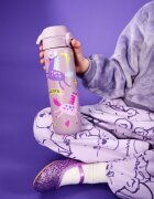 Ion8 Бутилка за вода "Slim" неръждаема стомана 600 мл Unicorns -