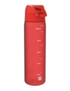 Ion8 Бутилка за вода "Slim" recyclon™ 500 ml Червена -
