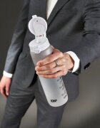 Ion8 Бутилка за вода "Times To Drink" recyclon™ 1L Ice -