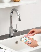 Ion8 Детска бутилка за вода неръждаема стомана 320 мл Splodge -