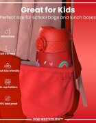 Ion8 Детска бутилка за вода recyclon 350 мл Red Unicorns -