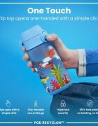 Ion8 Детска бутилка за вода recyclon 350 мл Safari -