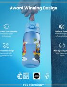 Ion8 Детска бутилка за вода recyclon 350 мл Safari -