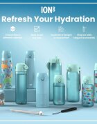 Ion8 Детска бутилка за вода recyclon 350 мл Safari -