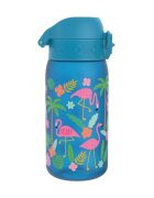 Ion8 Детска бутилка за вода recyclon™ 350 мл Flamingos -