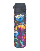 Ion8 Детска бутилка за вода SLIM неръждаема стомана 500мл Bright Floral