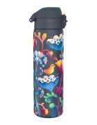 Ion8 Детска бутилка за вода SLIM неръждаема стомана 500мл Bright Floral