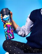 Ion8 Детска бутилка за вода SLIM неръждаема стомана 500мл Bright Floral