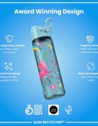 Ion8 Детска бутилка за вода SLIM recyclon 500 мл Blue Unicorns -