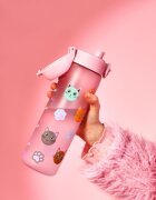 Ion8 Детска бутилка за вода "SLIM" recyclon 500 мл Cats -