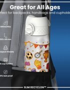 Ion8 Детска бутилка за вода SLIM recyclon 500 мл Football -