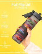 Ion8 Детска бутилка за вода SLIM recyclon 500 мл Sport Cars -
