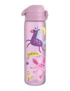 Ion8 Детска бутилка за вода "Slim" recyclon™ 500 ml Unicorns -