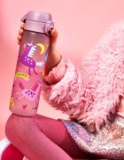 Ion8 Детска бутилка за вода "Slim" recyclon™ 500 ml Unicorns -