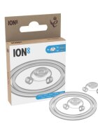 Ion8 Комплект аксесоари за запечатване на бутилки 8 части силикон прозра