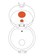 Ion8 Комплект аксесоари за запечатване на бутилки 8 части силикон прозра