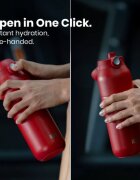 Ion8 REVIVE бутилка за вода неръждаема стомана 540 ml Red Fire -