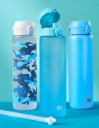 Ion8 Сламка за многократна употреба recyclon™ размер L прозрачна -
