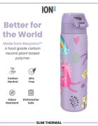 Ion8 SLIM бутилка за вода неръждаема стомана 500 ml Unicorns Periwinkle