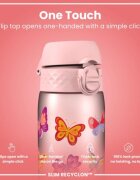 Ion8 SLIM детска бутилка за вода recyclon 500 мл Butterfly -