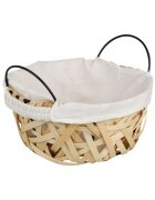 Kesper Кошница за хляб плетена дървесина 22 x 20 см -