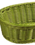 Kesper Овална кошница за хляб 29.5 х 23 см пластмасова Зелена -