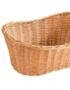 Kesper Овална кошница за хляб пластмаса 28 x 21 см Natur -