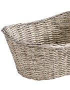 Kesper Овална кошница за хляб пластмаса 28 x 21 см сив -