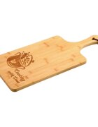 Kesper Плато за сервиране бамбук 55 x 25 x 15 см "Cooking with love" - ​​