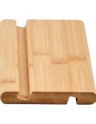 Kesper Поставка за таблет бамбук 20 x 10 x 1.8 см -