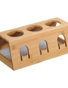 Kesper Сушилник за бутилки с табла бамбук 32 x 12 x 175 см -