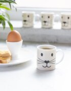 Kitchen Craft Чаша за еспресо "Cat face" 80 мл -