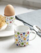 Kitchen Craft Чаша за еспресо "Мулти звезди" 80 мл - от