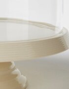 Kitchen Craft Чиния за сервиране със стъклен капак 29 х 25 см -