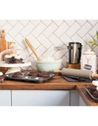 Kitchen Craft Чиния за сервиране със стъклен капак 29 х 25 см -